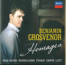 HOMAGES (BACH-BUSONI/ FRANCK/ MENDELSSOHN/ CHOPIN/ LISZT)