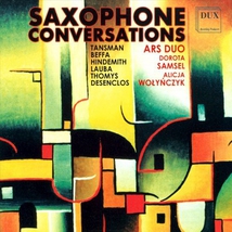 SAXOPHONE CONVERSATIONS (TANSMAN, HINDEMITH, DESENCLOS, ...)