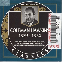 COLEMAN HAWKINS 1929-1934