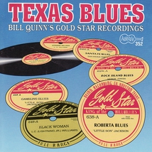 TEXAS BLUES (BILL QUINN'S GOLD STAR RECORDINGS)