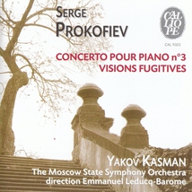 CONCERTO PIANO 3 / VISIONS FUGITIVES / CONTES...