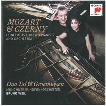 MOZART & CZERNY: CONCERTOS FOR TWO PIANIST AND ORCHESTRA
