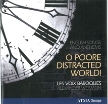 O POORE DISTRACTED WORLD, ENGLISH SONGS AND ANTHEMS