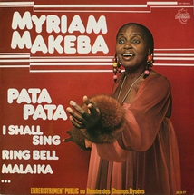 MYRIAM MAKEBA AU THEATRE DES CHAMPS-ELYSEES, 1977