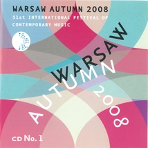 WARSAW AUTUMN 2008 (BAIRD/ BORTNOWSKI/ WIDLAK/ KORNOWICZ)