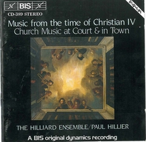 MUSIC FROM THE TIME OF CHRISTIAN IV (1588 - 1648)
