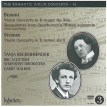 THE ROMANTIC VIOLIN CONCERTO N°16: BUSONI / STRAUSS