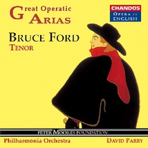 BRUCE FORD - GREAT OPERATIC ARIAS (EN ANGLAIS)