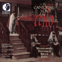 BLOEMENDAL - THE CANTORIAL VOICE OF THE CELLO
