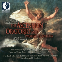 ORATORIO DE L'ASCENSION & 2 CANTATES FESTIVES BWV 51,34