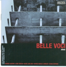 BELLE VOCI: ARIAS DE MOZART, HAENDEL, BACH, BEETHOVEN...