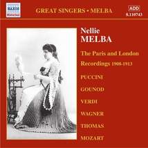 MELBA - THE PARIS AND LONDON RECORDINGS (1908-1913)