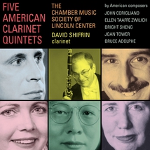 FIVE AMERICAN CLARINET QUINTETS