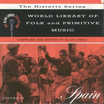 WORLD LIBRARY OF FOLK & PRIMITIVE MUSIC VOL. IV: SPAIN
