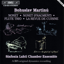 NONET / NONET (FRAGMENT) / TRIO FLUTE / LA REVUE DE CUISINE