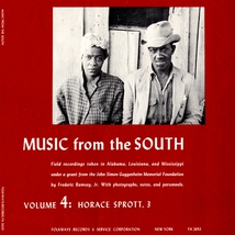 MUSIC FROM THE SOUTH, VOL.4: HORACE SPROTT, VOL.3