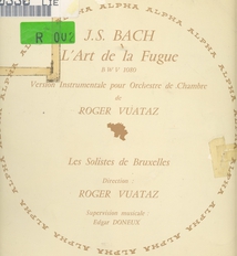 L'ART DE LA FUGUE BWV 1080
