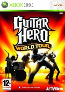 GUITAR HERO WORLD TOUR + GUITARE - XBOX360