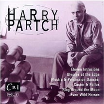 HARRY PARTCH COLLECTION, VOLUME 1