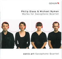 WORKS FOR SAXOPHONE QUARTET (+ NYMAN)