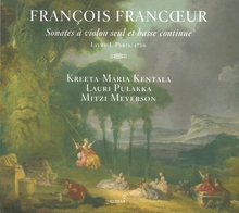 SONATES A VIOLON SEUL ET BASSE CONTINUE