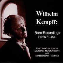 KEMPFF - RARE RECORDINGS 1936-1945