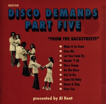 DISCO DEMANDS PART FIVE (FROM THE BACKSTREETS)