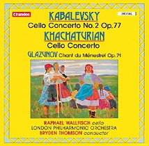 CONCERTO VIOLONCELLE 2 (+ KHATCHATURIAN /GLAZOUNOV)