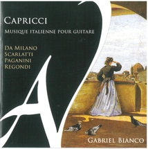 BIANCO - CAPRICCI, MUSIQUE ITALIENNE POUR GUITARE