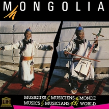 MONGOLIE: MUSIQUE TRADITIONNELLE