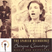 SPANISH RECORDINGS : BISCAY AND GUIPUZCOA