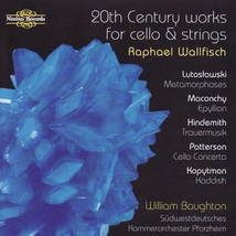 WALLFISCH - 20TH CENTURY WORKS CELLO