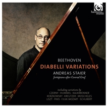 DIABELLI VARIATIONS (INCLUDING VARIATIONS BY CZERNY, HUM...)