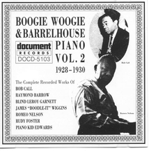 BOOGIE WOOGIE & BARRELHOUSE PIANO, VOL.2 (1928-1930)