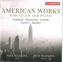 AMERICAN WORKS FOR CELLO AND PIANO