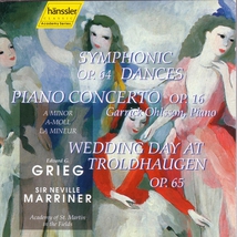 DANSES SYMPHONIQUES OP.64 / CONCERTO PIANO / WEDDING DAY