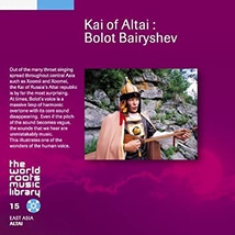KAI OF ALTAI: BOLOT BAIRYSHEV