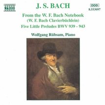 KLAVIERBÜCHLEIN W.F.BACH (EXTR) / 5 PETITS PRELUDES (PIANO)