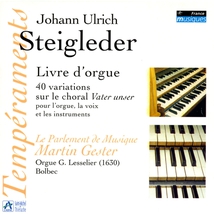 LIVRE D'ORGUE - 40 VARIATIONS SUR LE CHORAL VATER UNSER