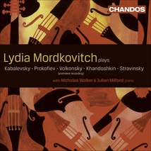 MORDKOVITCH PLAYS KABALEVSKY, PROKOFIEV, VOLKONSKY,..(LYDIA)