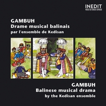 GAMBUH: DRAME MUSICAL BALINAIS