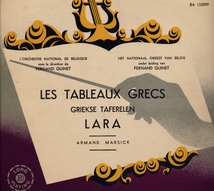 LARA: PRELUDE / TABLEAUX GRECS