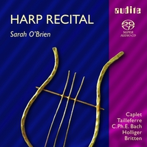 O'BRIEN - HARP RECITAL (CAPLET/ TAILLEFERRE/ CPE BACH/ HOLLI