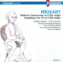 SYMPHONIE CONCERTANTE K.364 / SYMPHONIE 39