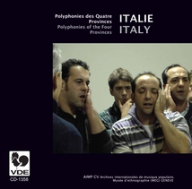 ITALIE: POLYPHONIES DES QUATRE PROVINCES