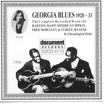 GEORGIA BLUES 1928-1933