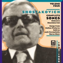 SONGS 1932-1968 - UNKNOWN SHOSTAKOVITCH