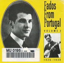 FADOS FROM PORTUGAL VOL. 2: FADO DE COIMBRA 1926-1930