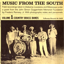 MUSIC FROM THE SOUTH, VOL.1: COUNTRY BRASS BANDS