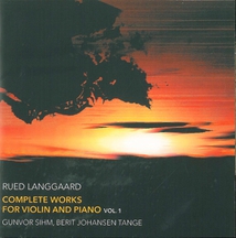 COMPLETE WORKS FOR VIOLIN AND PIANO VOL.1